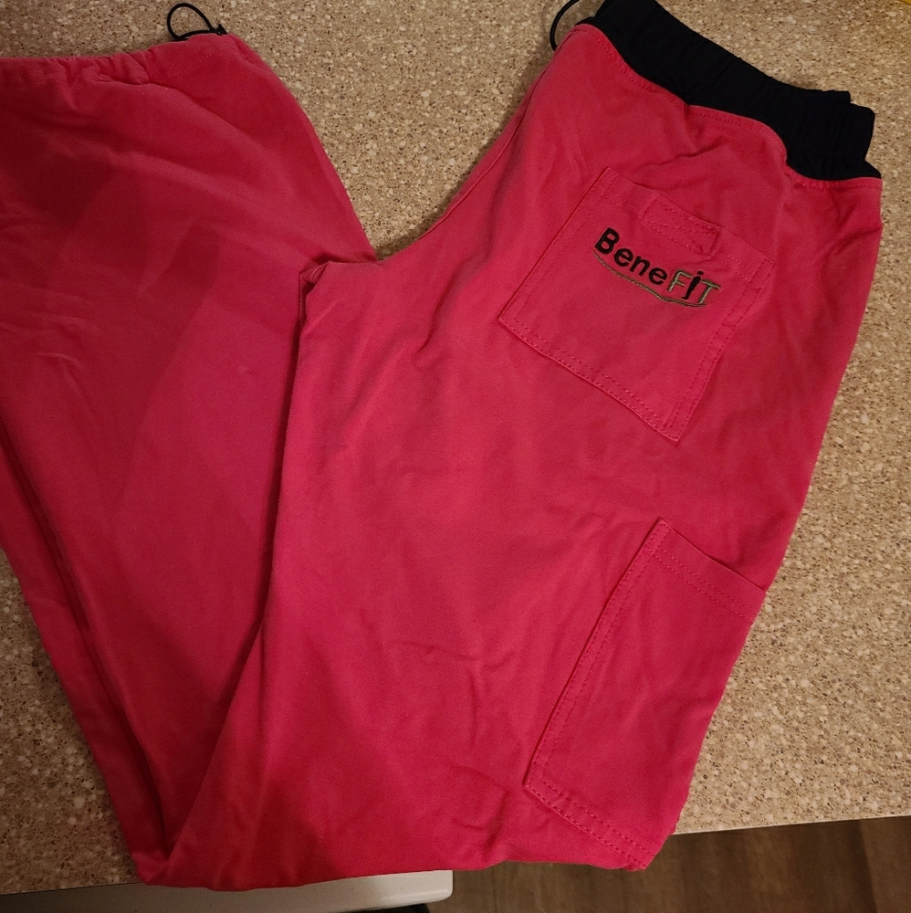 Benefit helix adjustable flare leg scrub pants